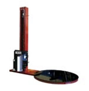 Stretch Wrapping Machines - Semi-Automatic Pallet Wrapper with Pre-Stretch Film Delivery